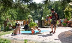 childrens pool at Creuse Nature 